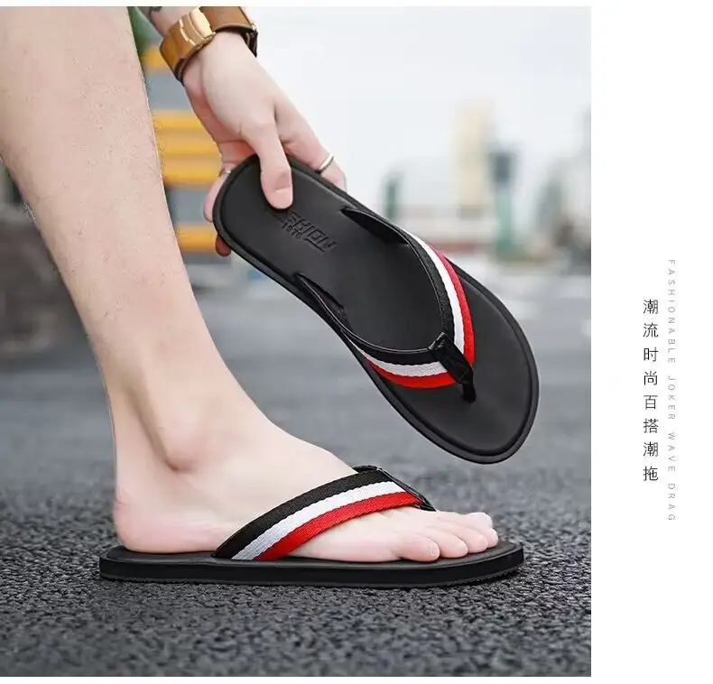 Men's Summer Slip-On Outdoor Flip-Flops Non-Slip — feature 10