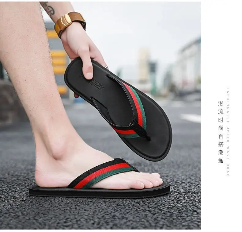 Men's Summer Slip-On Outdoor Flip-Flops Non-Slip — feature 2