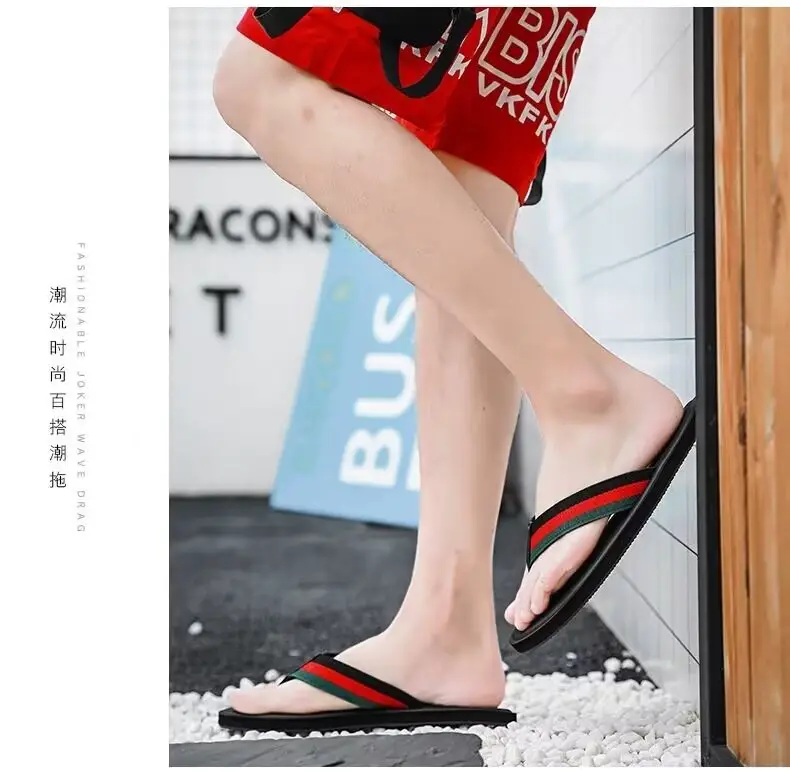 Men's Summer Slip-On Outdoor Flip-Flops Non-Slip — feature 21