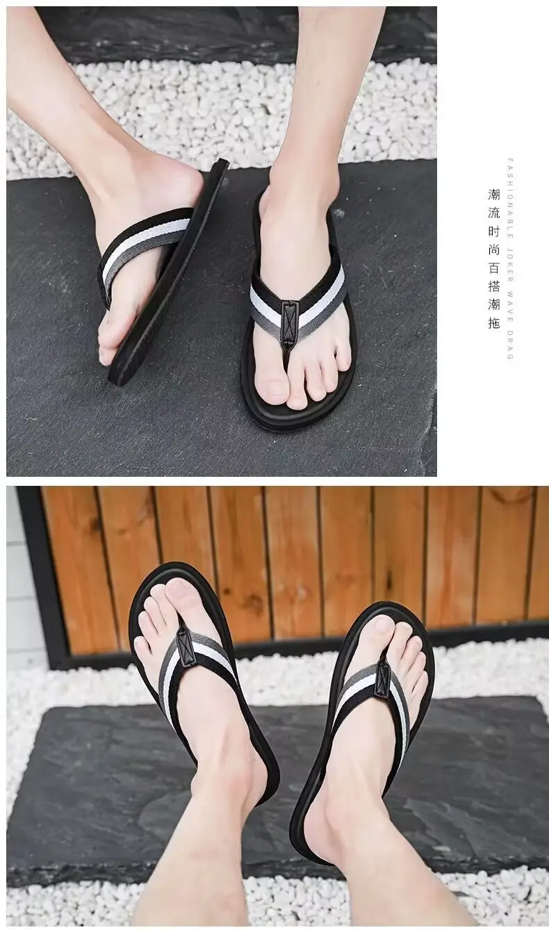 Men's Summer Slip-On Outdoor Flip-Flops Non-Slip — feature 32