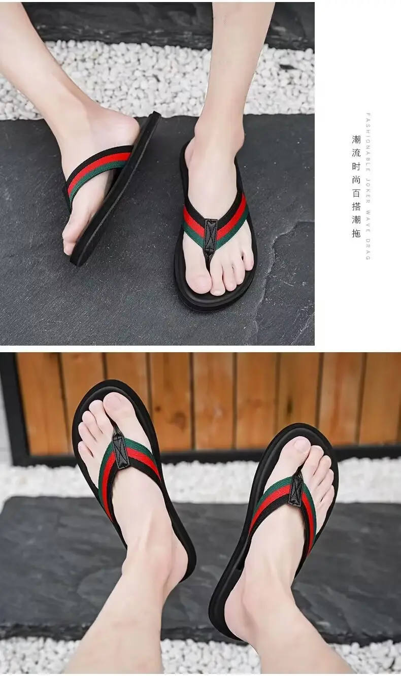 Men's Summer Slip-On Outdoor Flip-Flops Non-Slip — feature 33