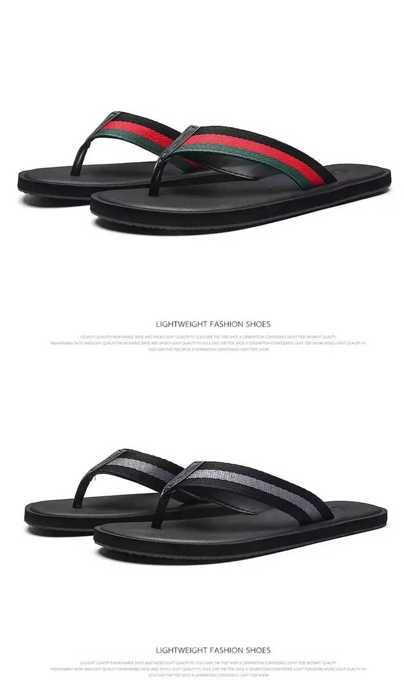 Men's Summer Slip-On Outdoor Flip-Flops Non-Slip — feature 35