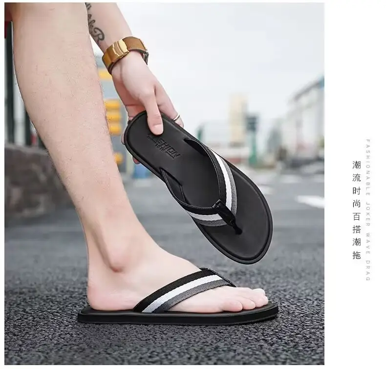 Men's Summer Slip-On Outdoor Flip-Flops Non-Slip — feature 40