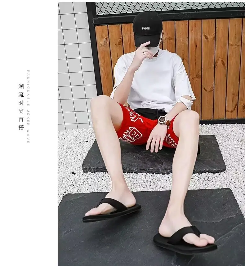 Men's Summer Slip-On Outdoor Flip-Flops Non-Slip — feature 41