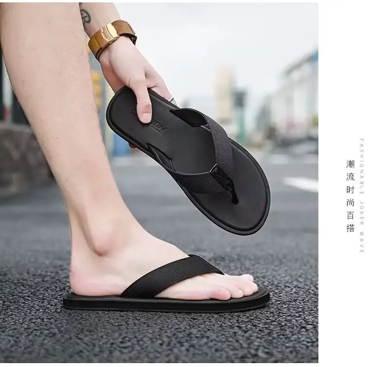 Men's Summer Slip-On Outdoor Flip-Flops Non-Slip — feature 5