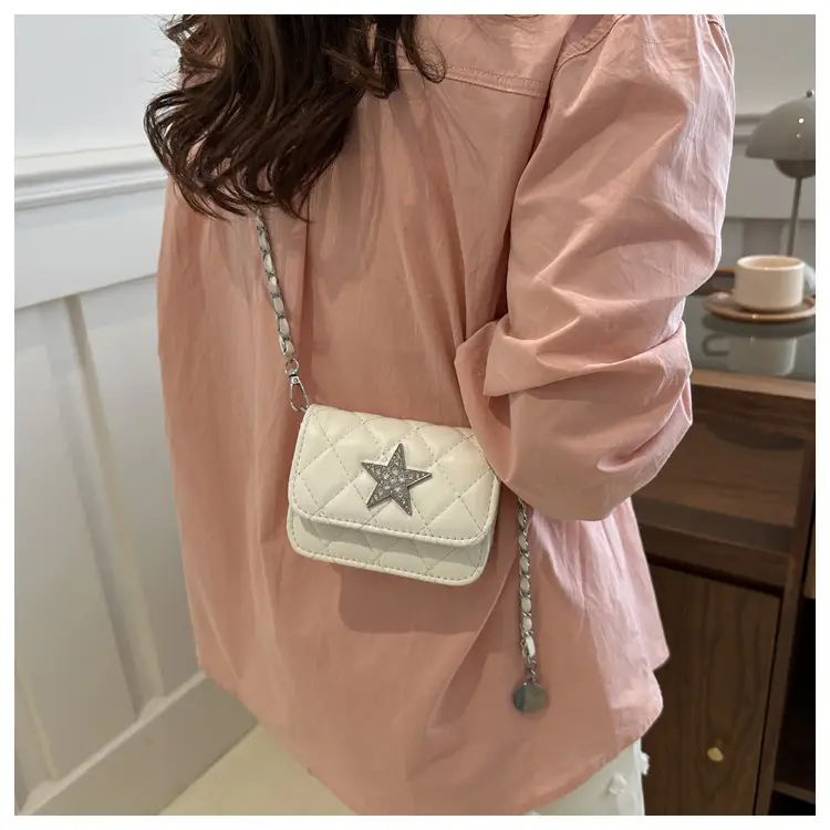 Summer Mini Bags Women Rhombic Chain Shoulder Crossbody — feature 13