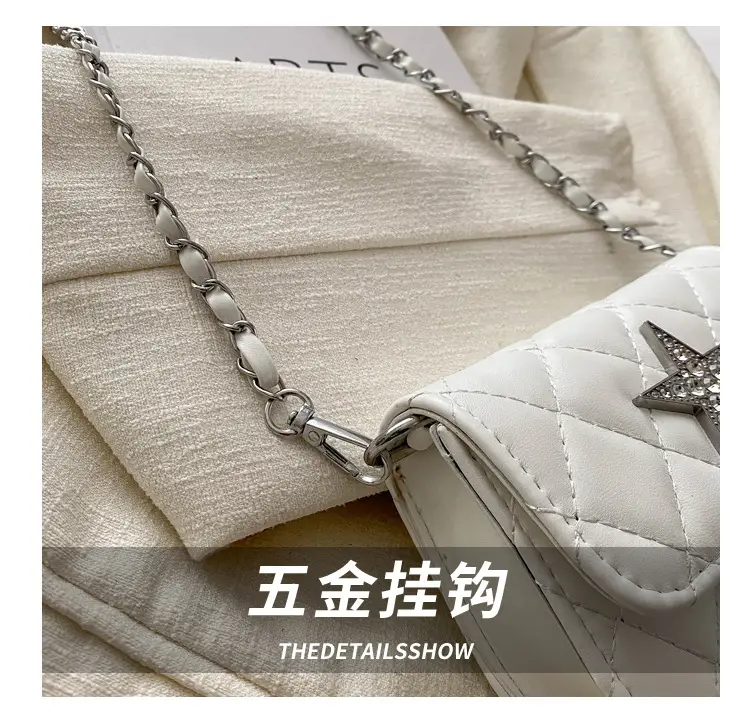 Summer Mini Bags Women Rhombic Chain Shoulder Crossbody — feature 6
