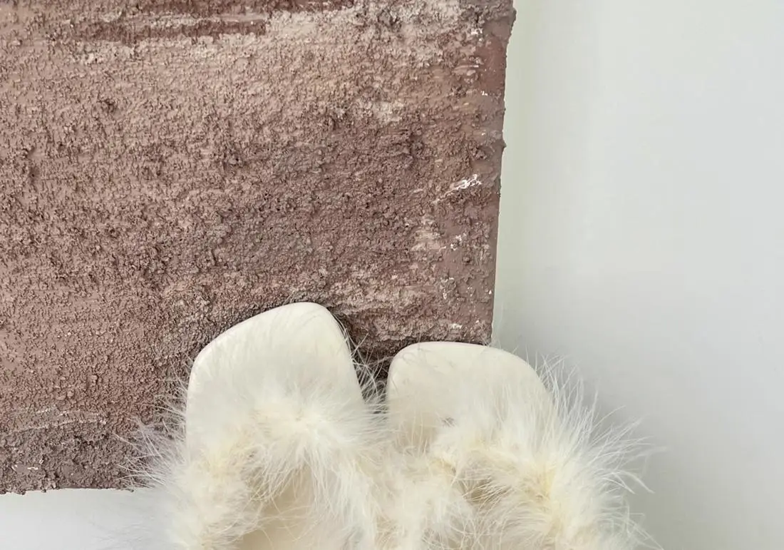 Women's Faux Fur Slippers Low Heel Sandals — feature 21