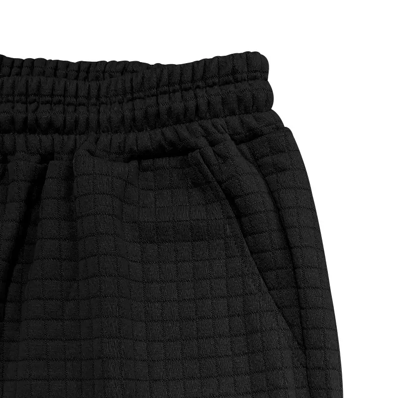 Men's 2025 Cross-Border White Waffle Shorts — feature 19
