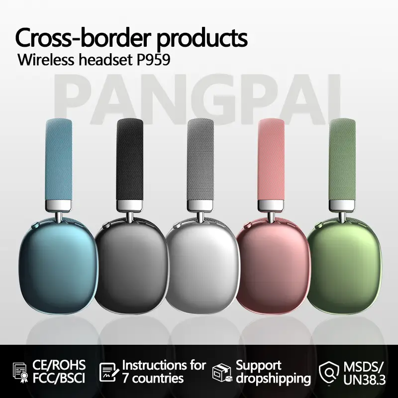 Wireless P959 Bluetooth Headset P959 Multi Color - Image 8
