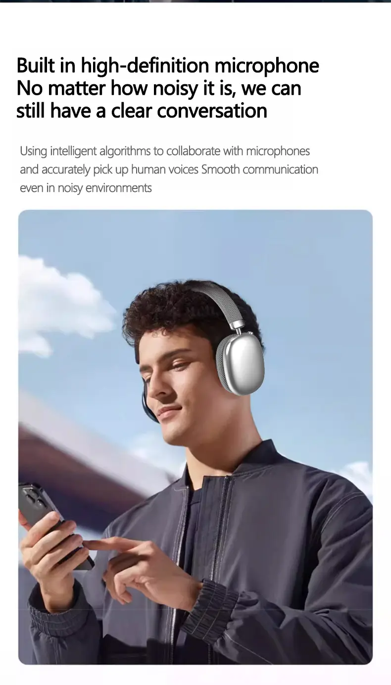 Wireless P959 Bluetooth Headset P959 Multi Color β feature 13