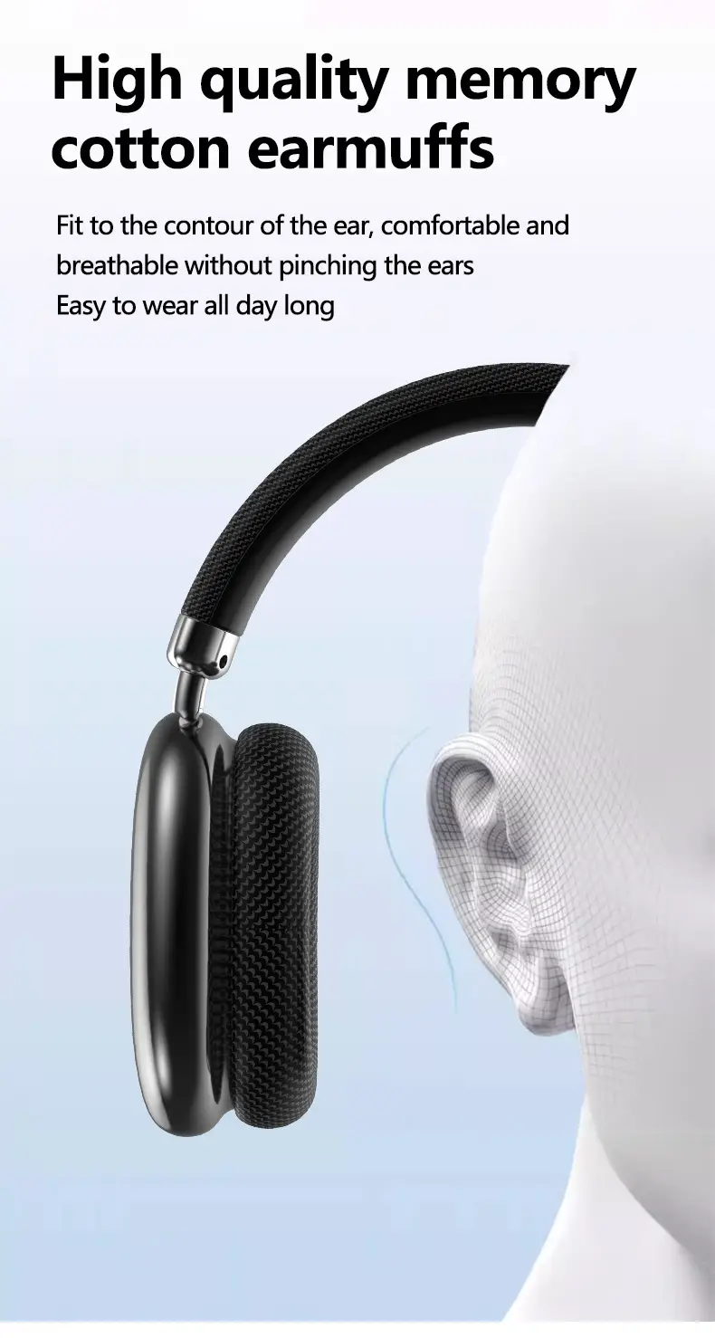 Wireless P959 Bluetooth Headset P959 Multi Color β feature 14