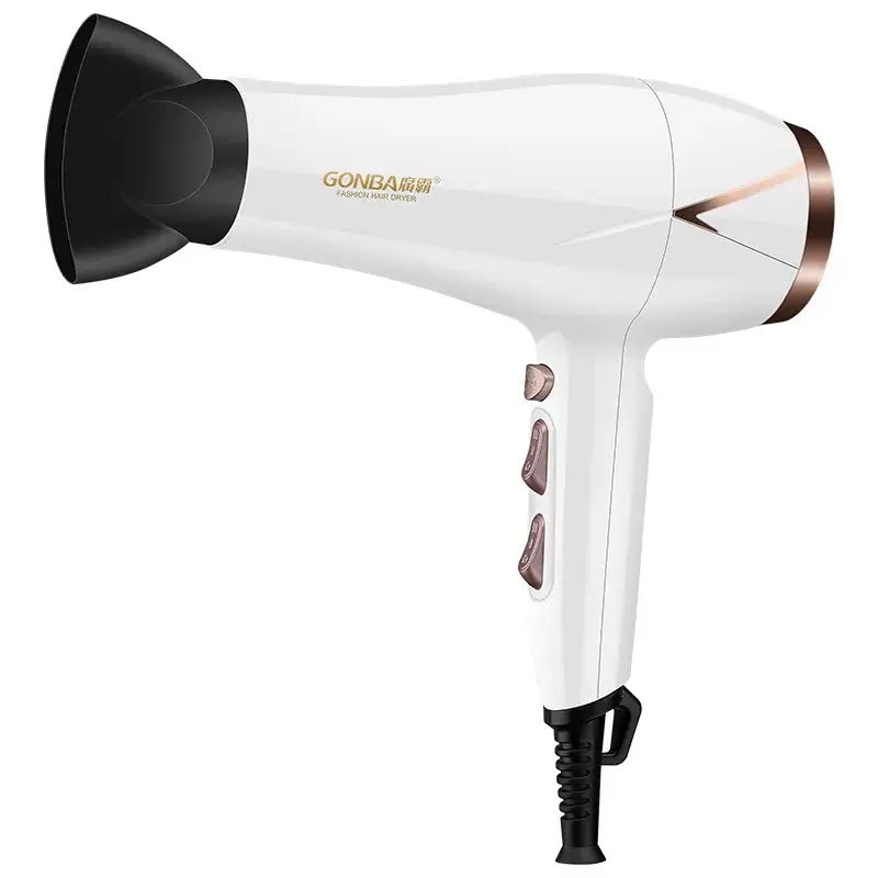 2400W High Wind Hair Dryer Black - Image 6