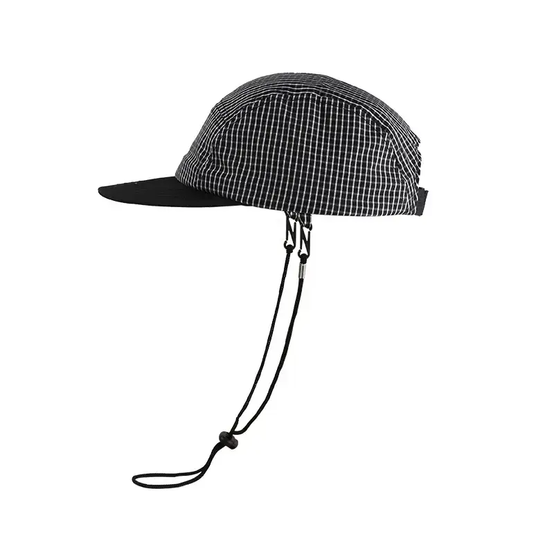Women Soft Plaid Baseball Cap Small Sun Hat - Image 6