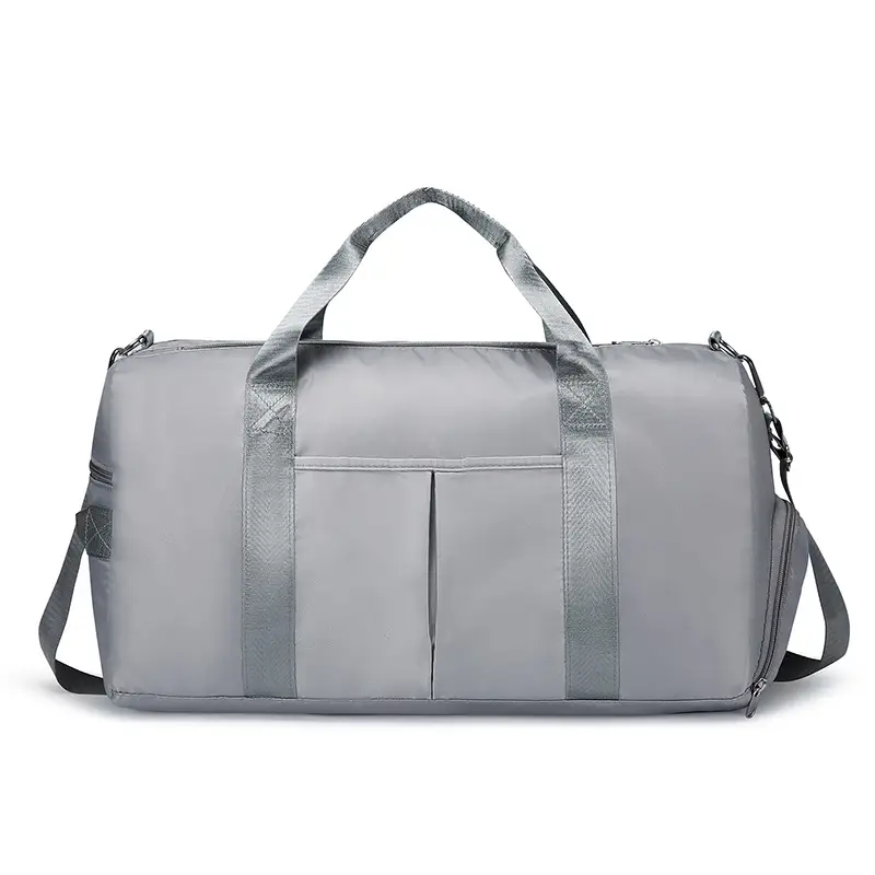 Women's Light Blue Printed Yoga Bag Waterproof Dry Separation