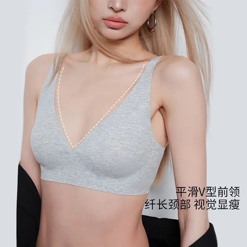Traceless Underwear Small Chest Gathering Large Chest Shown - Image 10