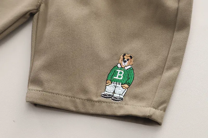Boys Cartoon T-Shirt Shorts Set Cotton Summer — feature 12