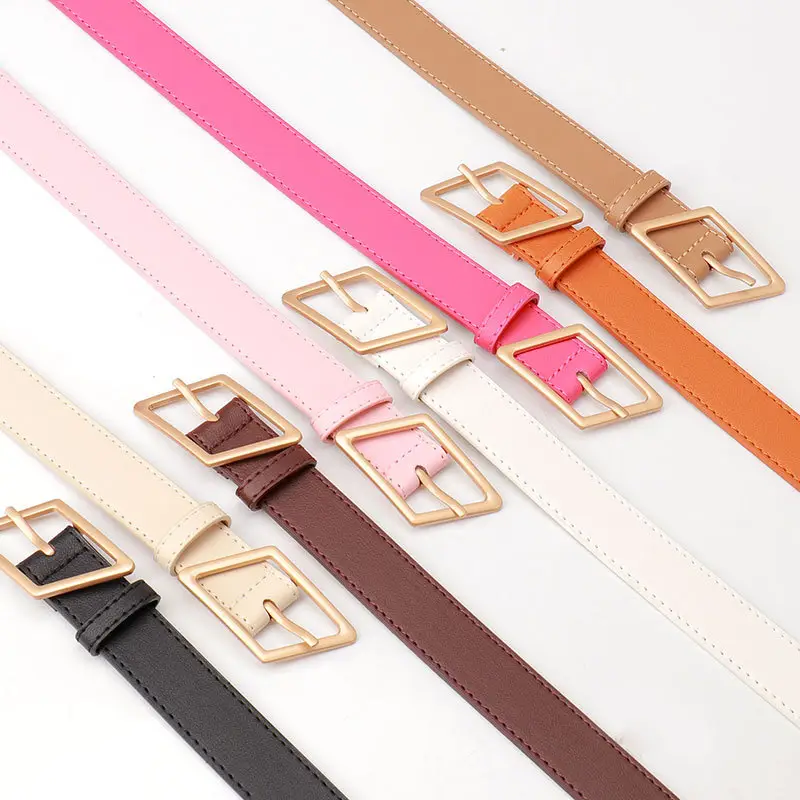 New Fashion Women's Wide Belt High-End Color Decorative Belt