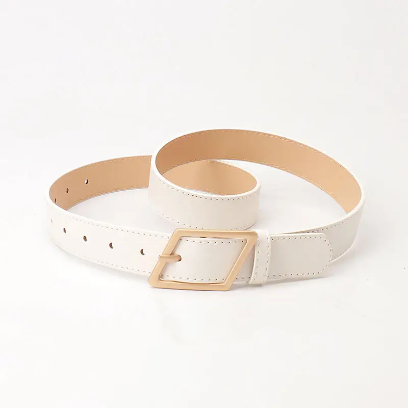New Fashion Women's Wide Belt High-End Color Decorative Belt