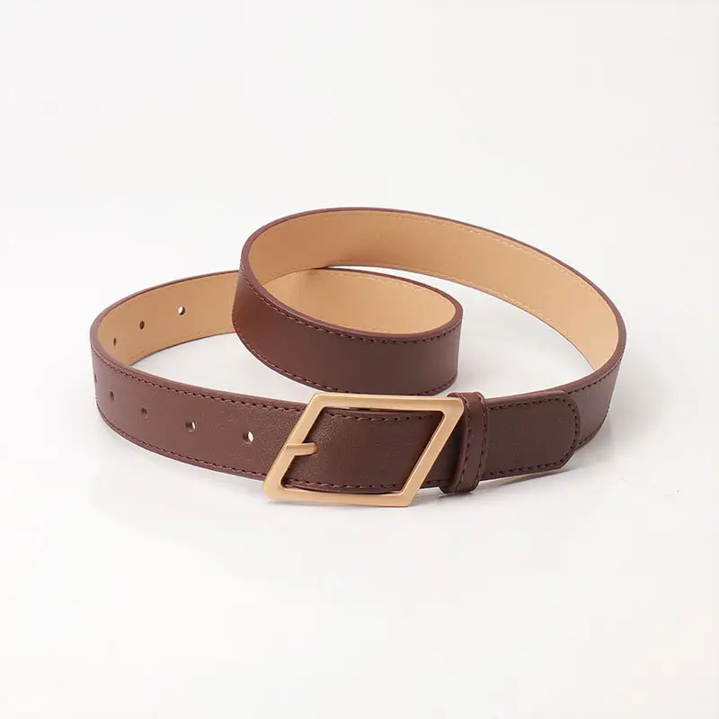 New Fashion Women's Wide Belt High-End Color Decorative Belt