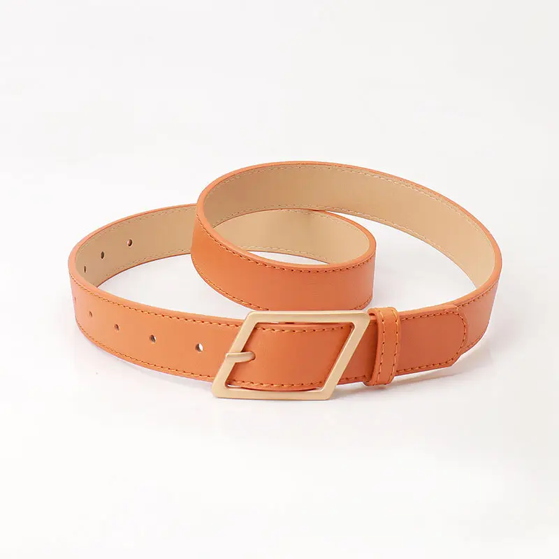 New Fashion Women's Wide Belt High-End Color Decorative Belt