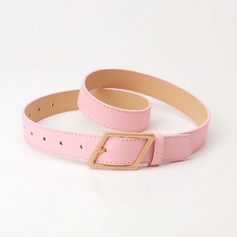 New Fashion Women's Wide Belt High-End Color Decorative Belt