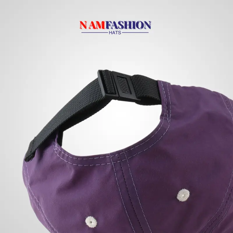 Korean Embroidered Sunscreen Cap Black Small — feature 8
