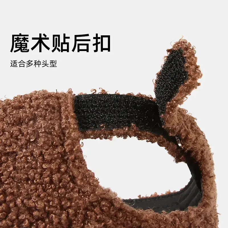 Men's Korean Style Wool Cap Windproof Warm All Season - Image 4