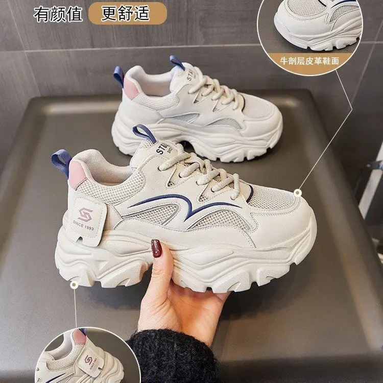 Women's 2024 Summer Mesh Breathable Thick Sole Shoes - Image 6