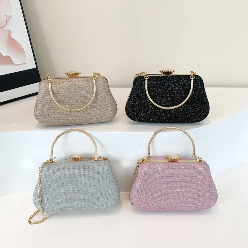 2024 Summer Shoulder Bag Black High-End Textured Crossbody - Image 5