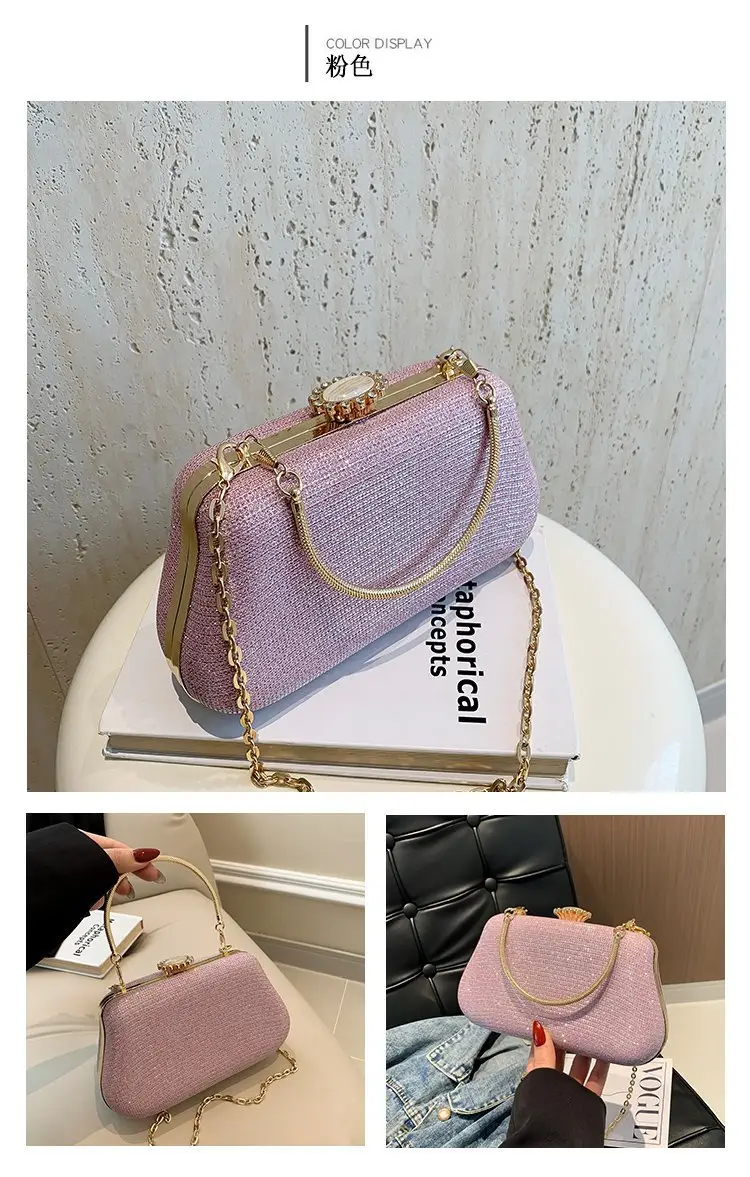2024 Summer Shoulder Bag Black High-End Textured Crossbody — feature 12