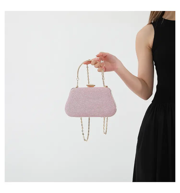 2024 Summer Shoulder Bag Black High-End Textured Crossbody - Image 4
