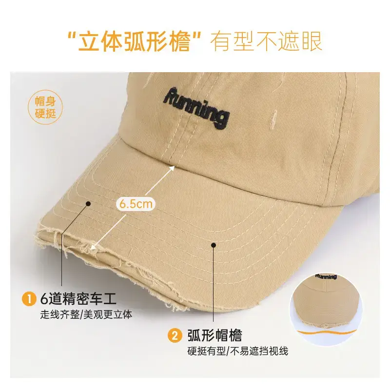 Kids Baseball Cap Sunshade Cap for Girls Boys 2024 - Image 9