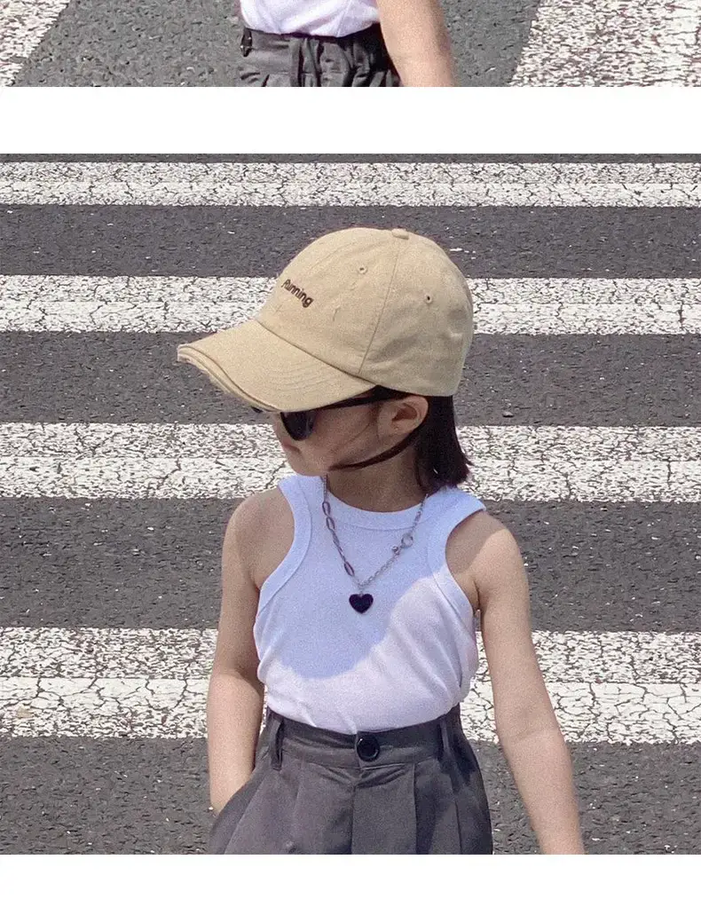 Kids Baseball Cap Sunshade Cap for Girls Boys 2024 — feature 15