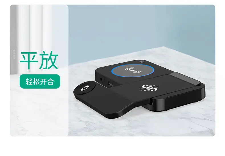 3-in-1 Wireless Charger for Phone Earphones Watch 15W — feature 9