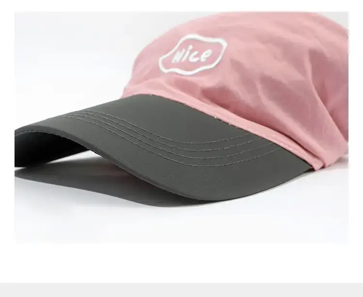 Pink Adjustable Hair Tie Hat for Girls — feature 6