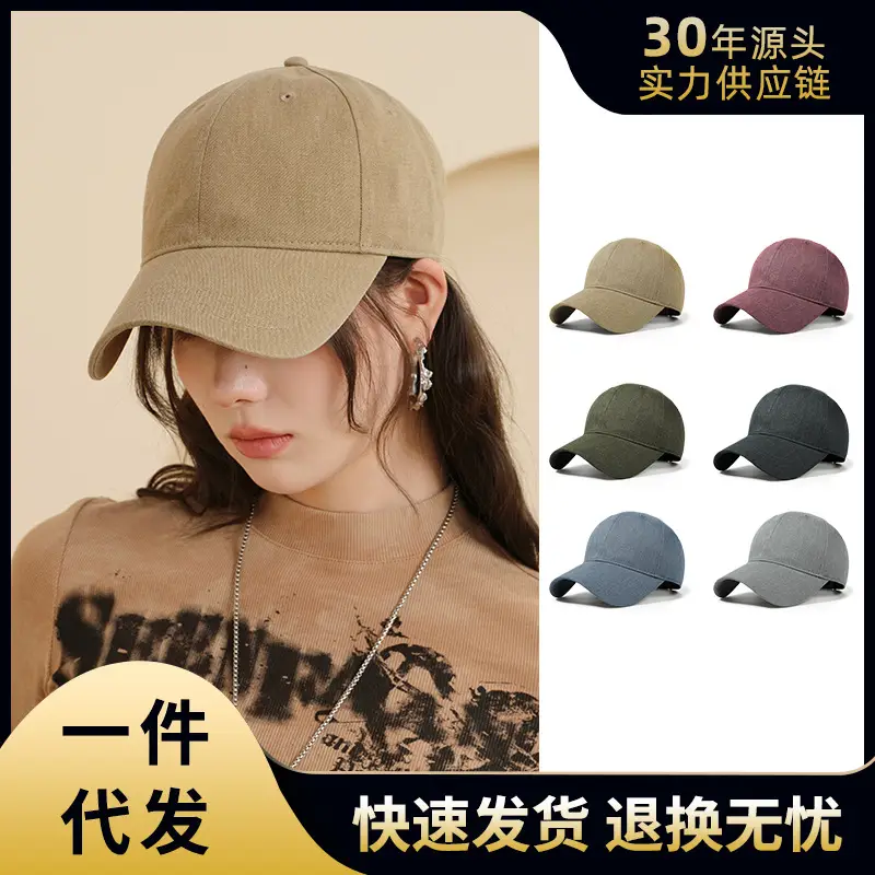 Men's Olive Green Peaked Baseball Cap - Image 7