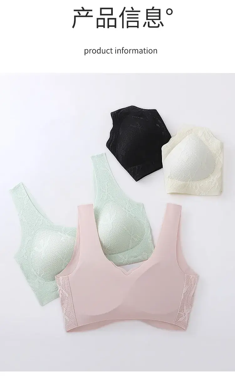 Lace Wire-Free Bra for Women, Breathable, Anti-Sagging — feature 10