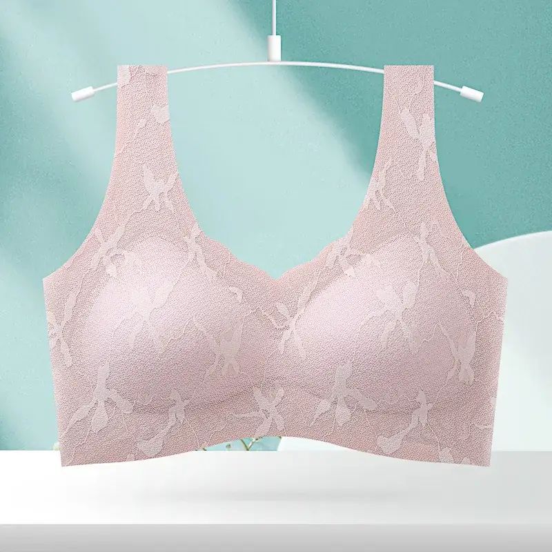 Lace Wire-Free Bra for Women, Breathable, Anti-Sagging - Image 2