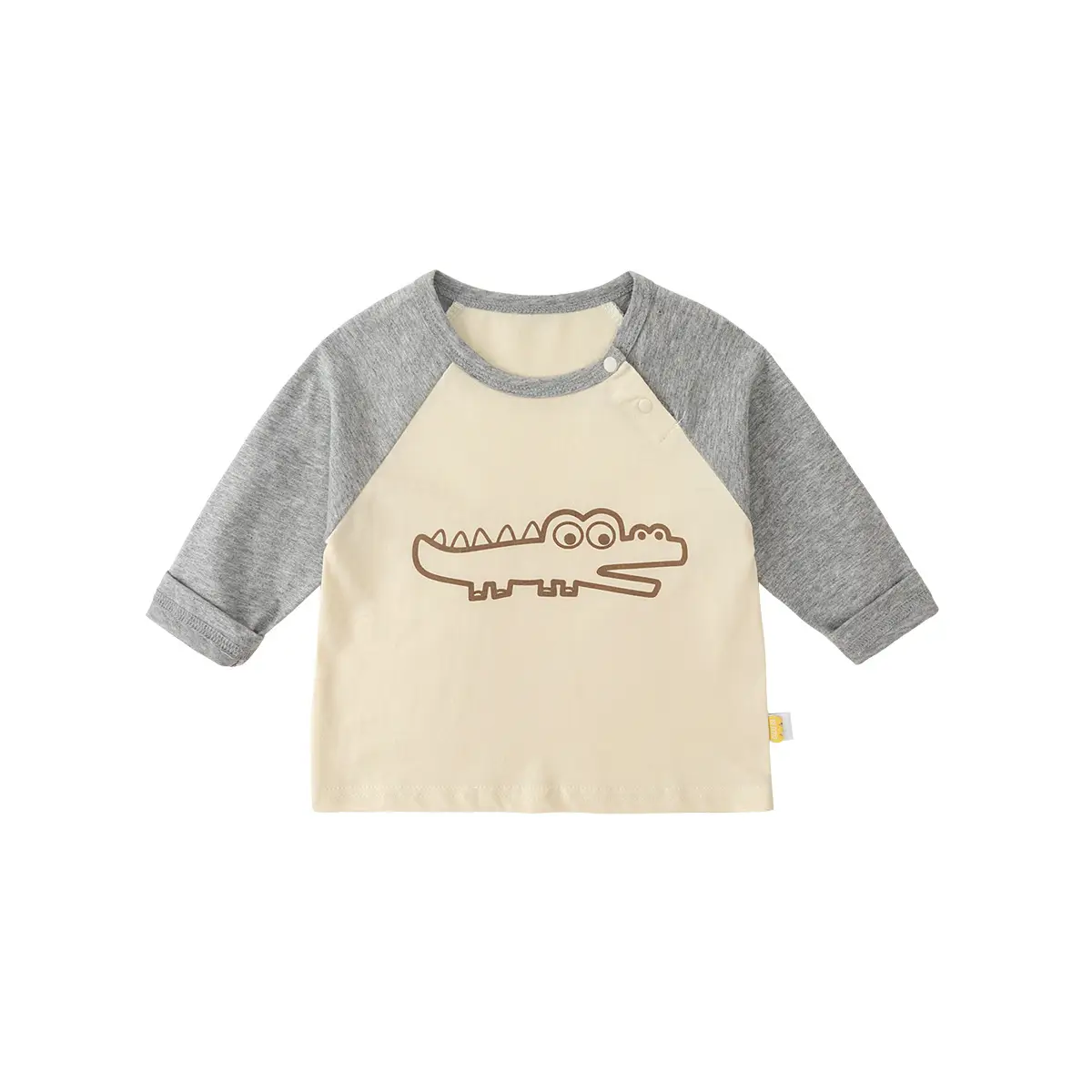 Dudu Baby Long Sleeve T-Shirt White Spring Outfit - Image 6