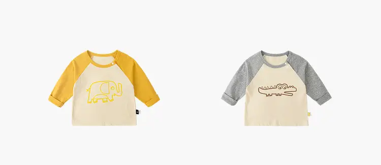 Dudu Baby Long Sleeve T-Shirt White Spring Outfit — feature 21
