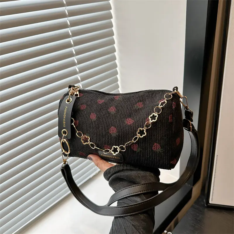 Korean Style Floral Shoulder Bag for Girls 2024 - Image 6