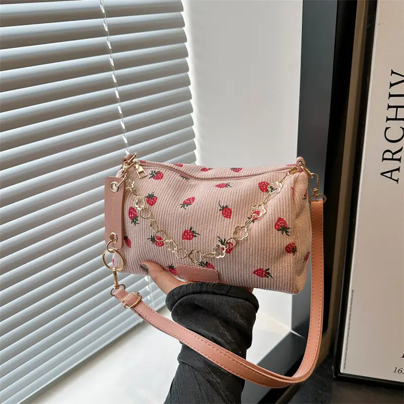 Korean Style Floral Shoulder Bag for Girls 2024 - Image 7
