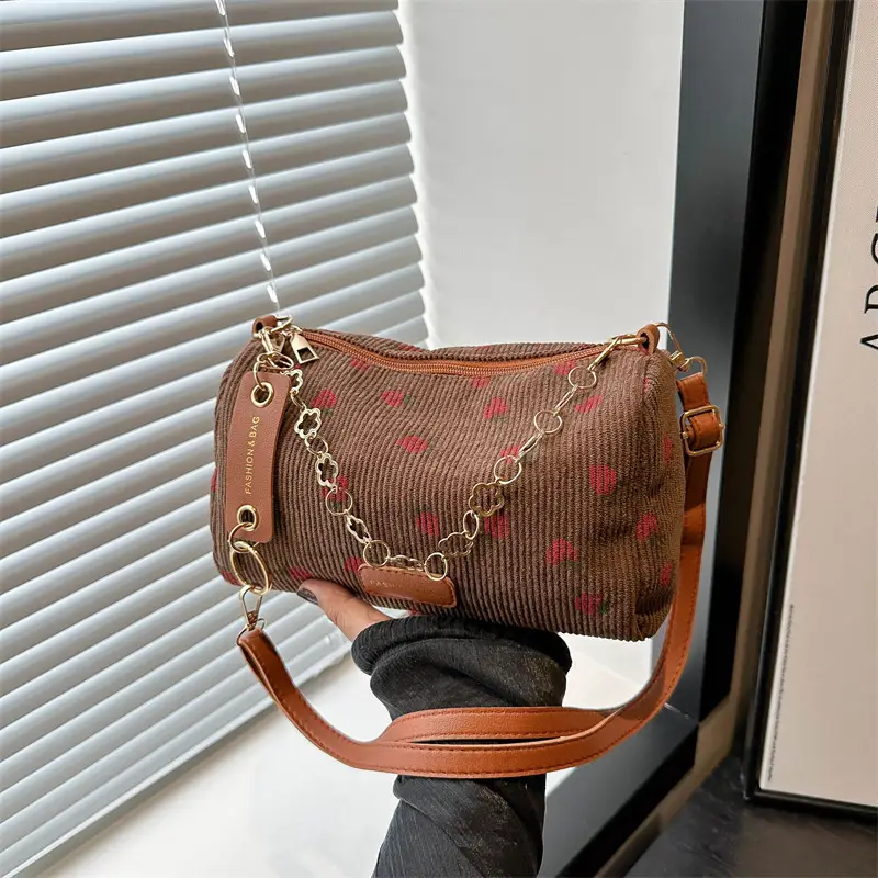 Korean Style Floral Shoulder Bag for Girls 2024 - Image 8