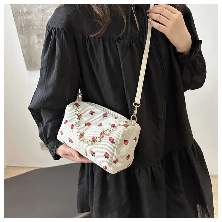 Korean Style Floral Shoulder Bag for Girls 2024 — feature 10