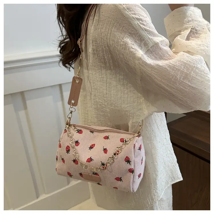 Korean Style Floral Shoulder Bag for Girls 2024 — feature 14