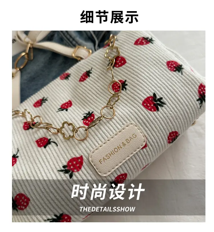 Korean Style Floral Shoulder Bag for Girls 2024 — feature 2
