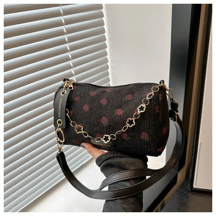 Korean Style Floral Shoulder Bag for Girls 2024 — feature 21