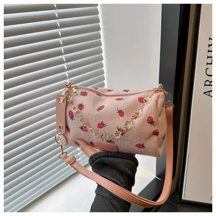 Korean Style Floral Shoulder Bag for Girls 2024 — feature 22