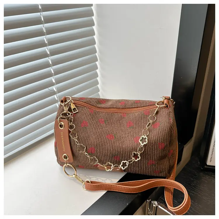 Korean Style Floral Shoulder Bag for Girls 2024 — feature 23